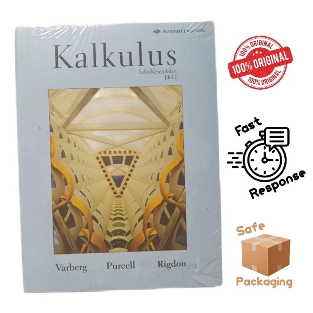 Kalkulus - Varberg Purcell Rigdon (100% ORIGINAL) || Edisi 9 Jilid 2