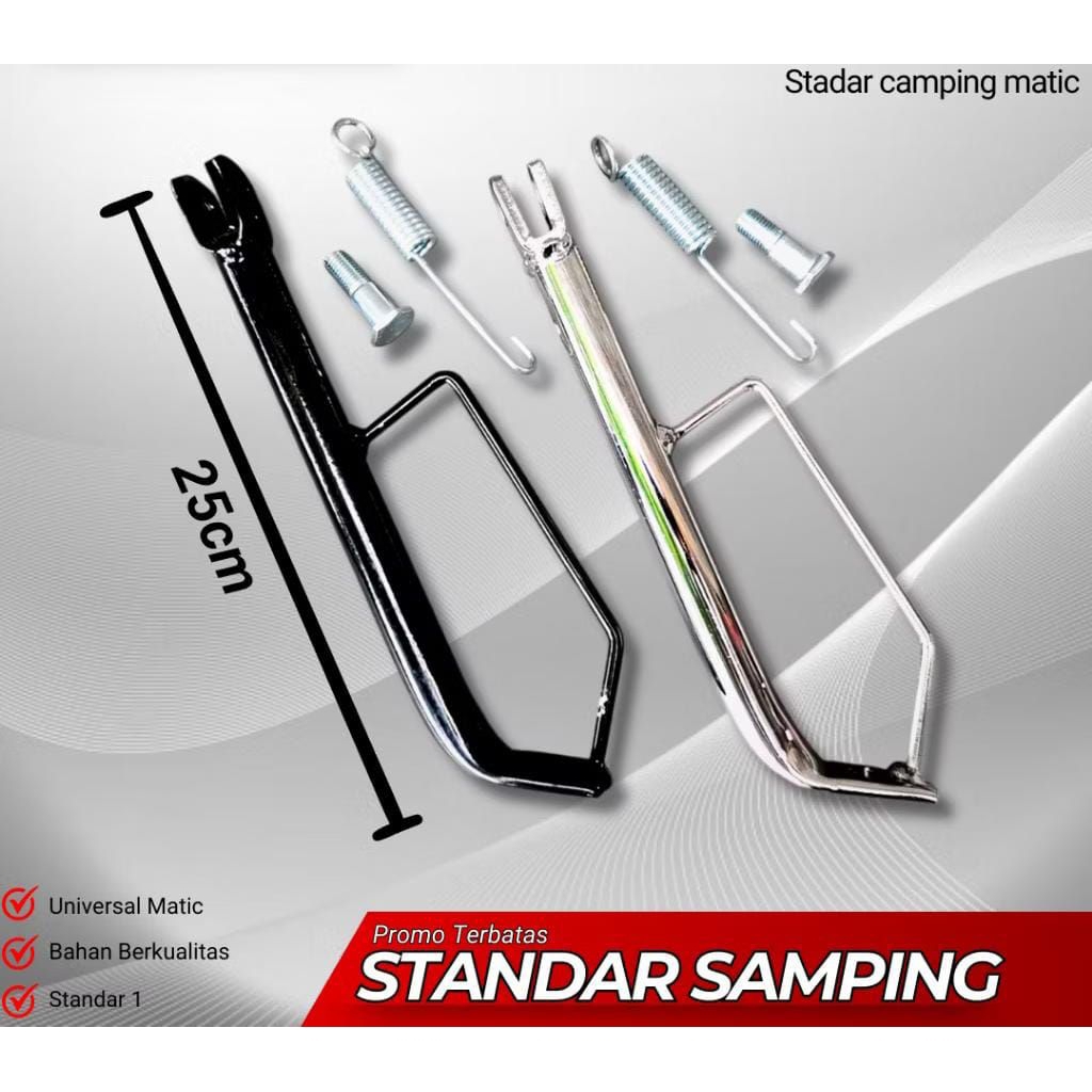 standar samping beat karbu standar samping matic