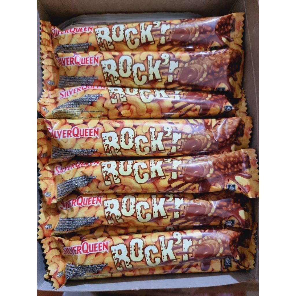 

Silverqueen Rockers milk /box isi 24pcs