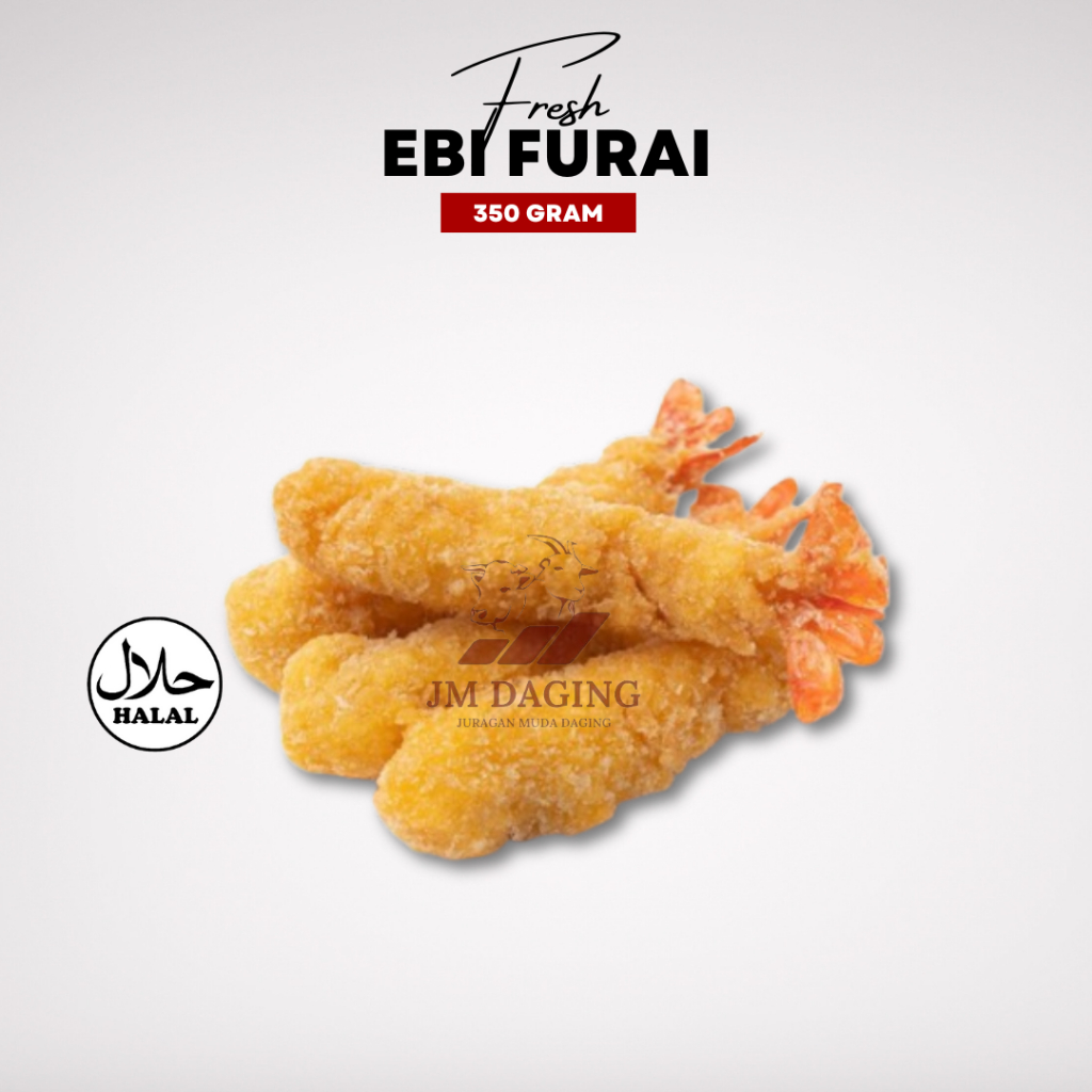

Ebi Furai Udang Tepung Ala Jepang Bento Frozen isi 12