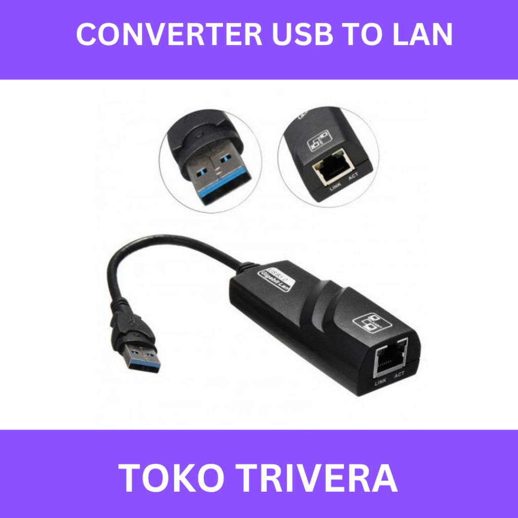 KONVERTER USB TO LAN / CONVERTER USB TO LAN