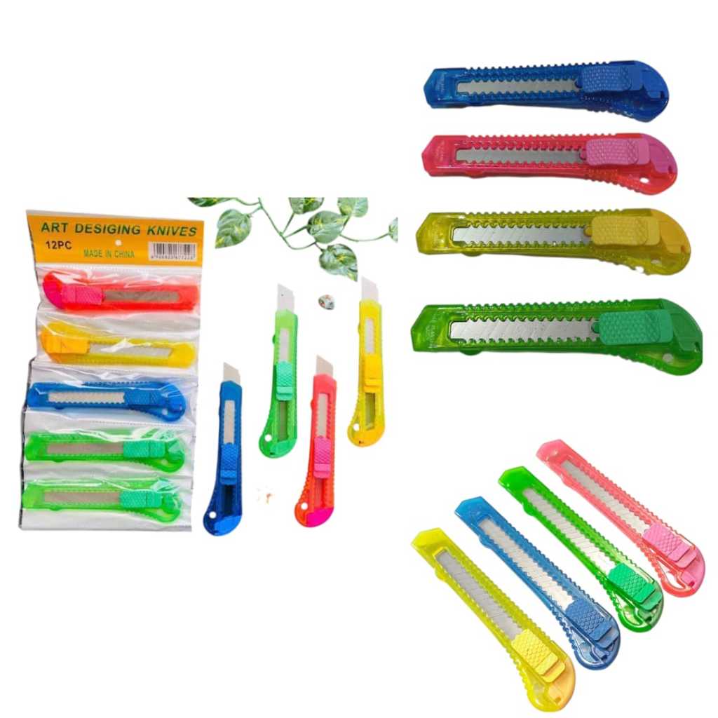 

Cutter Besar Transparan / Pisau Serbaguna Transparan Murah