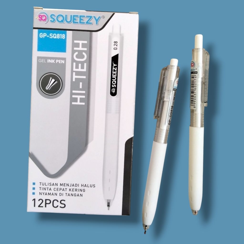

Pen Gel Squeezy GP-SQ818 (Isi 12 pcs)