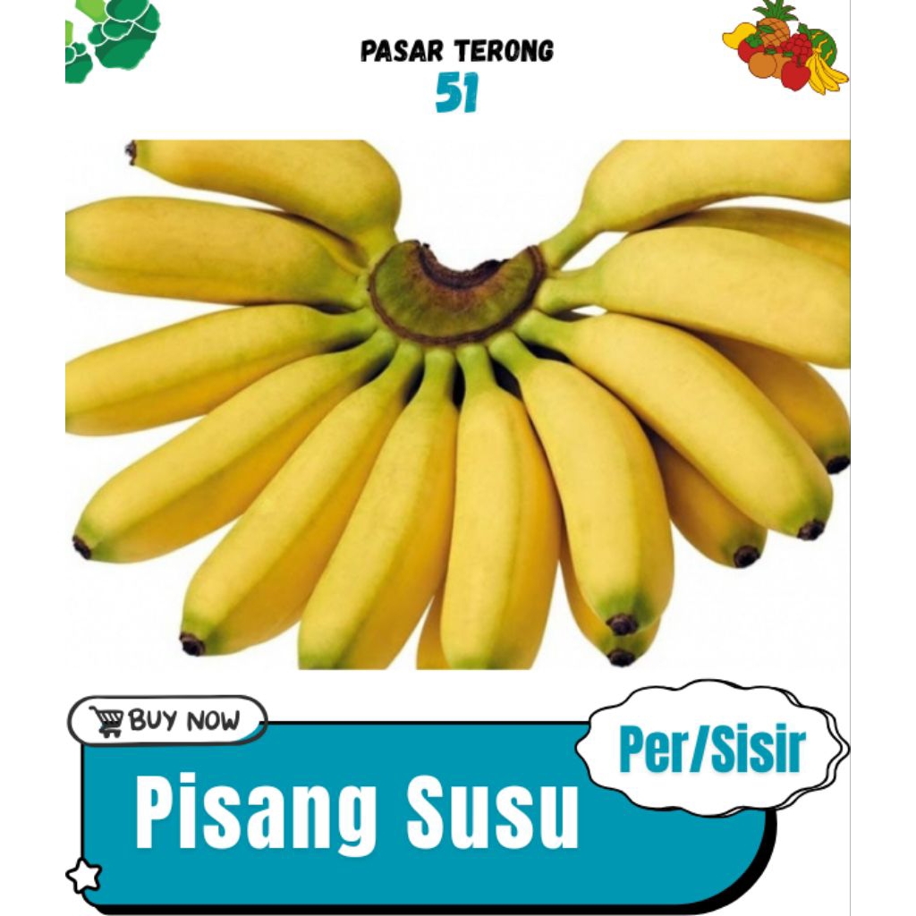 

Pisang kecil Susu 8.000