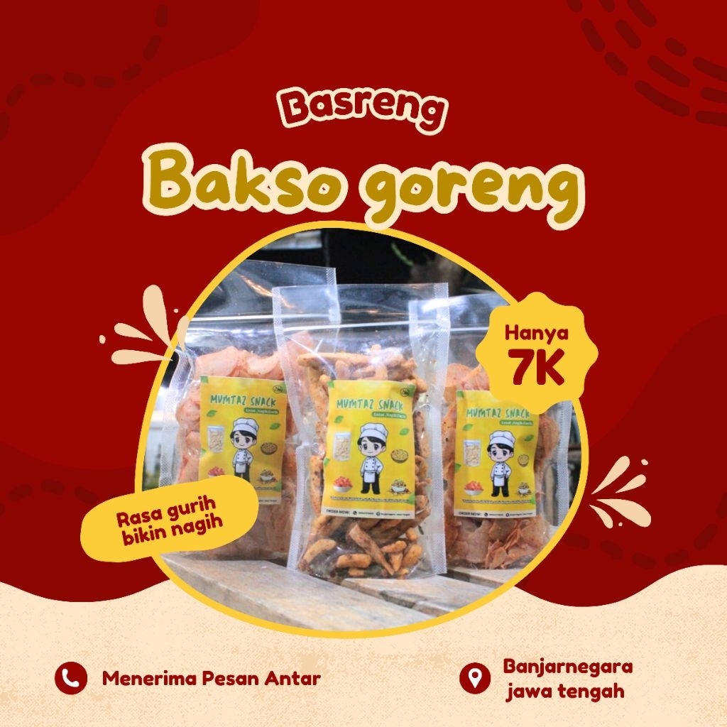 

Basreng-Bakso goreng-Cemilan gurih 100 gr