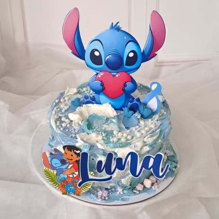 

custom kue ulang tahun disney lilo stitch princess winnie ultah cake dekor chubby cheek sweets bolu lapis buttercream australia surabaya coklat hazelnut
