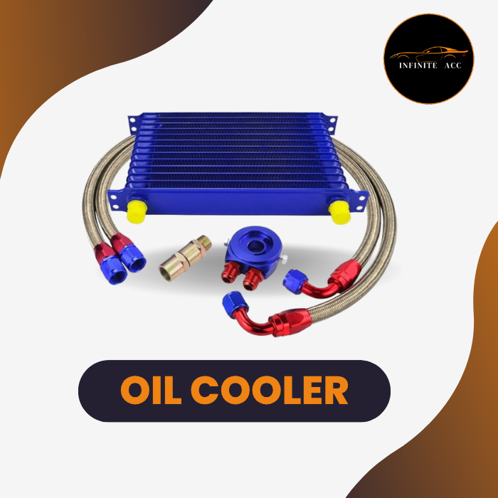 Oil Cooler 13 ROW Universal mobil Pendingin Oli