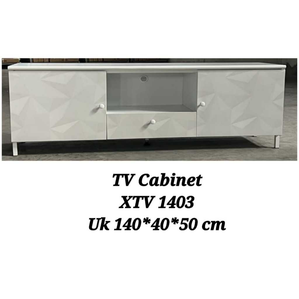 Rak TV Besi Minimalis/ Meja TV Besi/ Kabinet TV 140