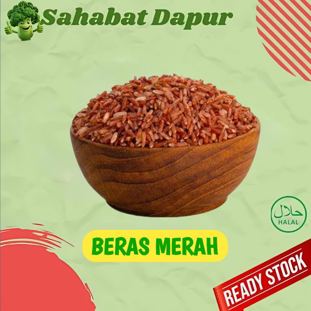 

Beras Merah - Sayur Segar Online Palembang