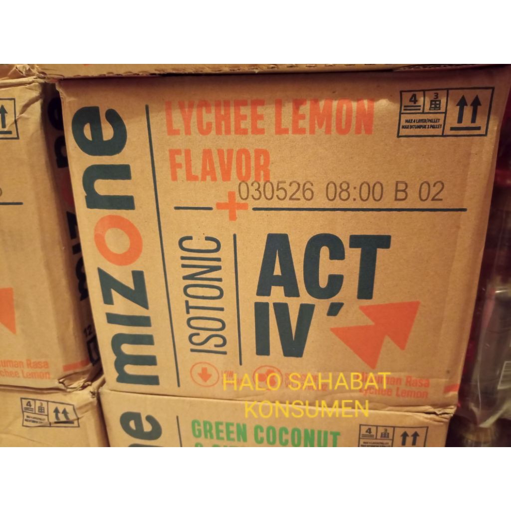 

MINUMAN MERK MIZONE ISI 500 ML ( 1 KOTAK ISI 12 BOTOL)