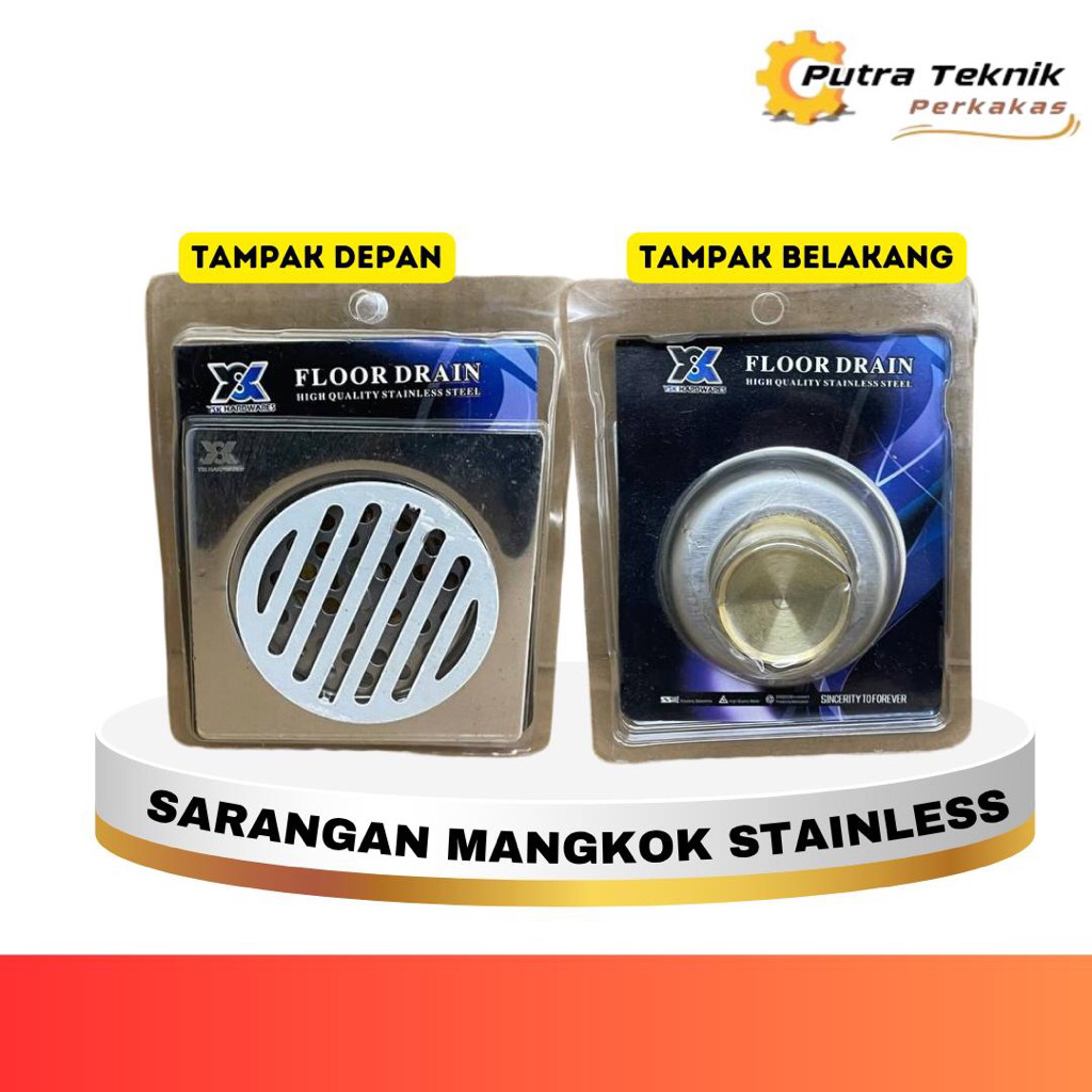 SARINGAN GOT MANGKOK STAINLESS+ KLEP KUNINGAN YSK (032300096)