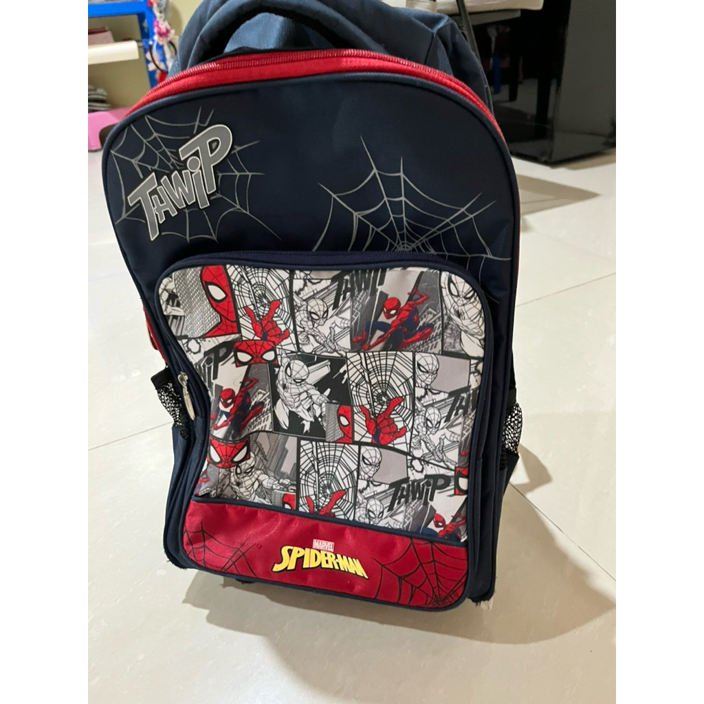 tas koper spiderman preloved anak2