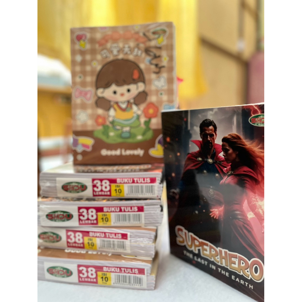 

Buku Tulis Kwarto SICU 38Lembar/58Lembar (10 Buku)