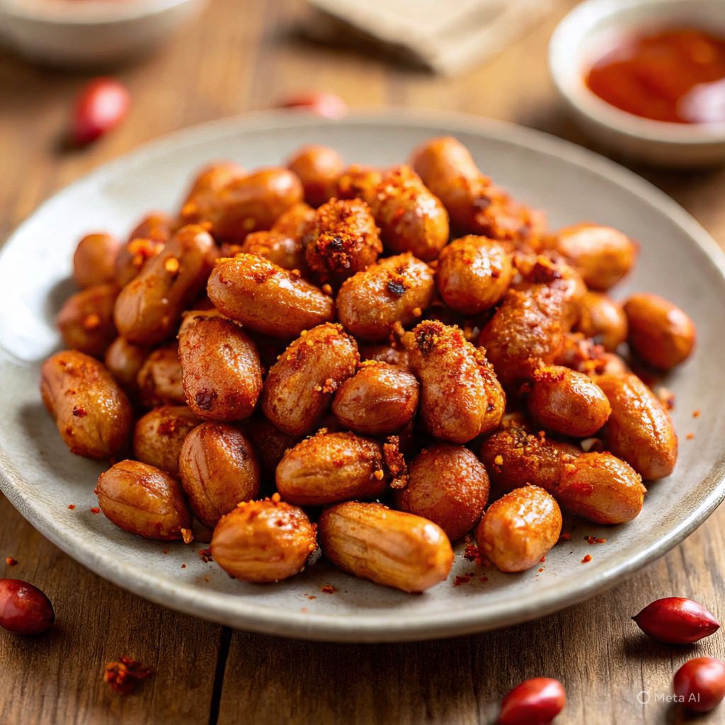 

pedas manis balado kacang goreng enak