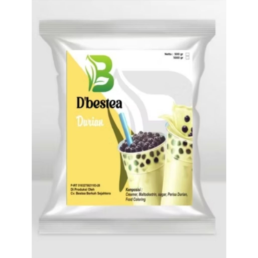 

Bubuk minuman D'bestea durian 500gram