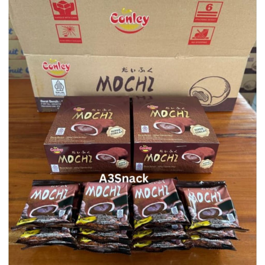 

viral mochi coklat konde 1 pack isi 12