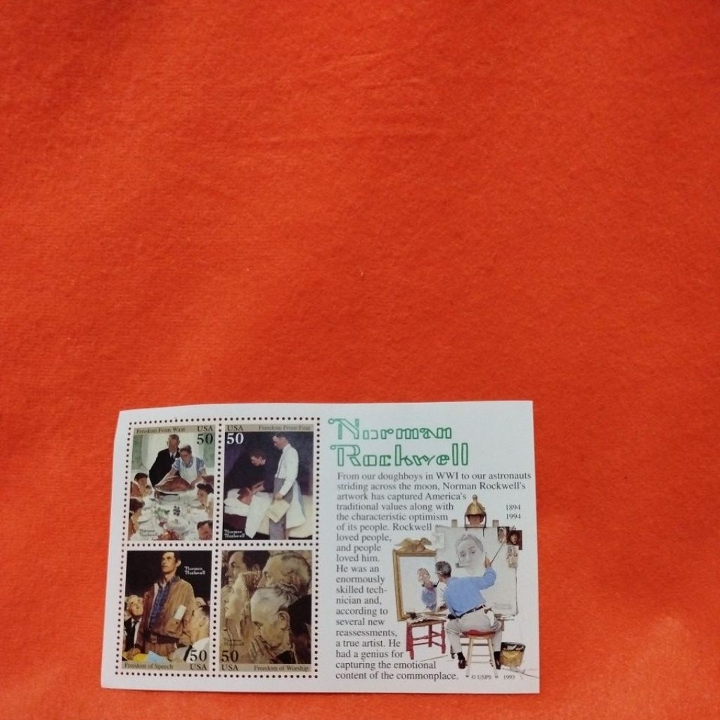 

perangko normani rockwell