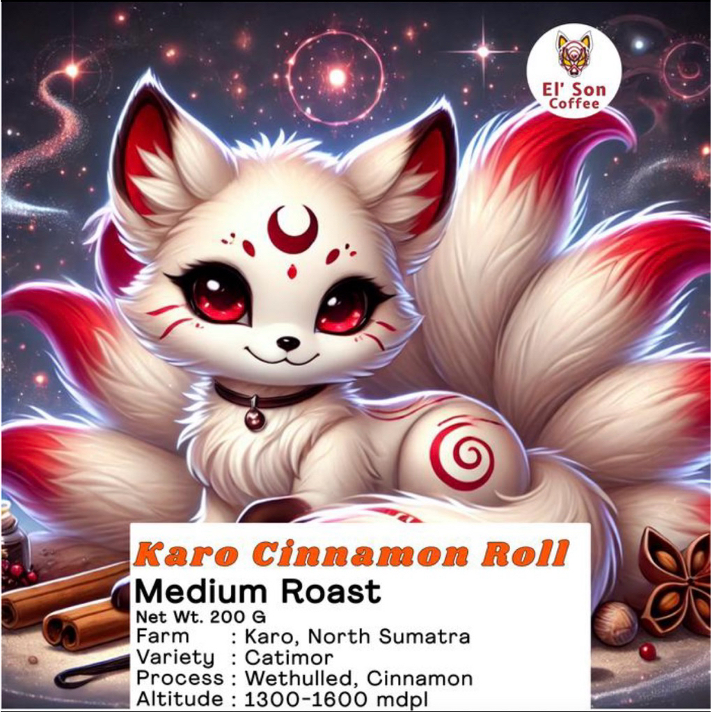 

Karo Catimor Cinnamon Roll - 200 gram