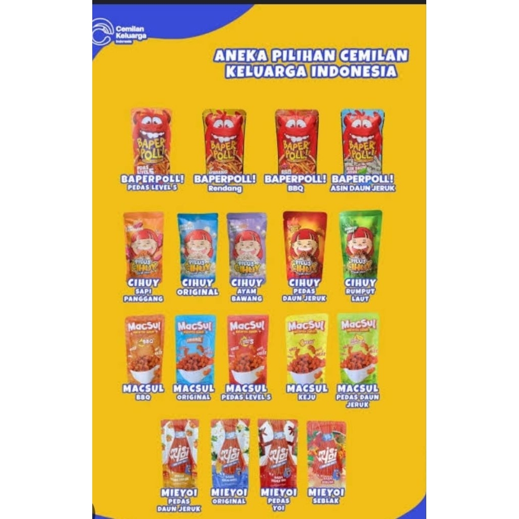 

CEKELIN SNACK BACA DESKRIPSI !