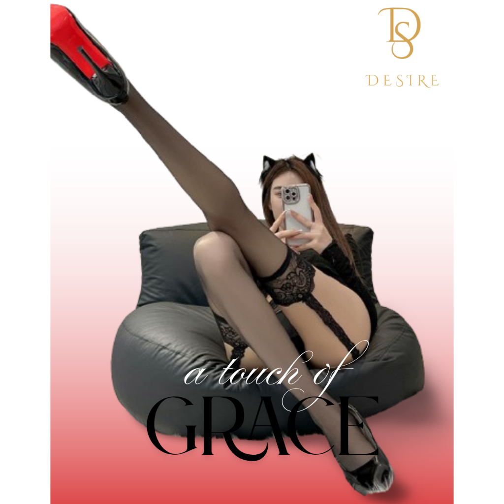 Desire Garter Belt Lolita Stocking Renda