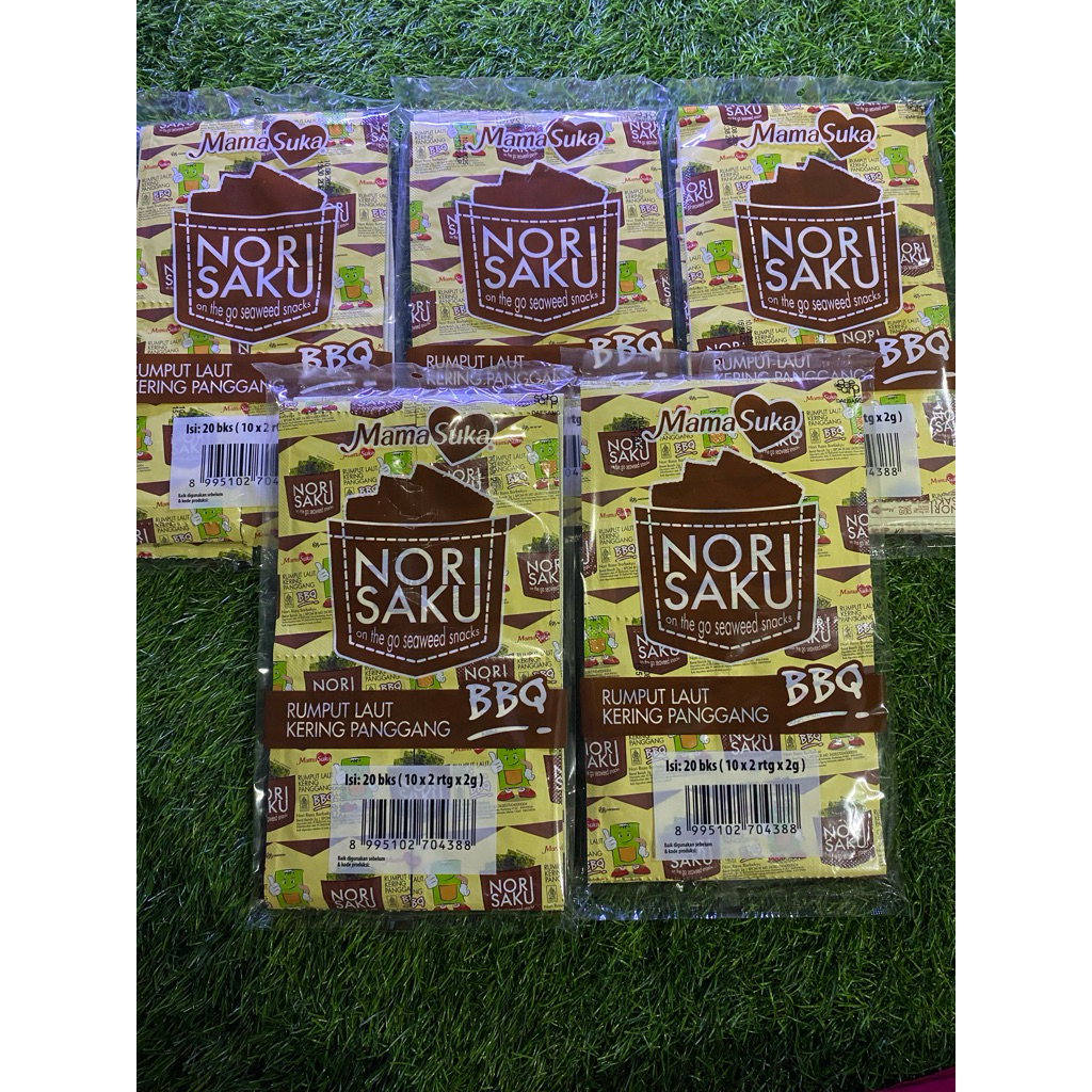 

Nori Saku BBQ 20 Sachet - MamaSuka