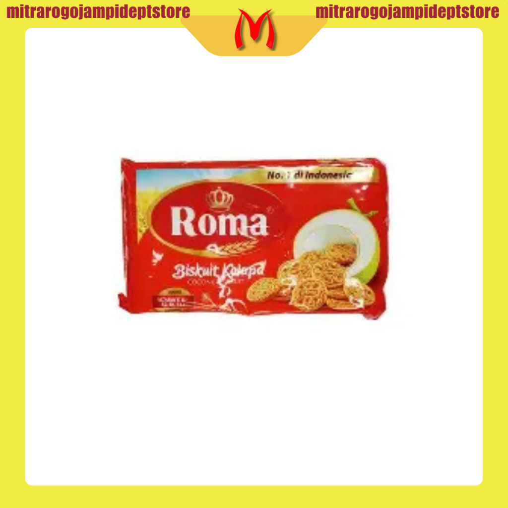 

Roma Kelapa 300gr | Roma Biskuit rasa kelapa | Kue Kering |