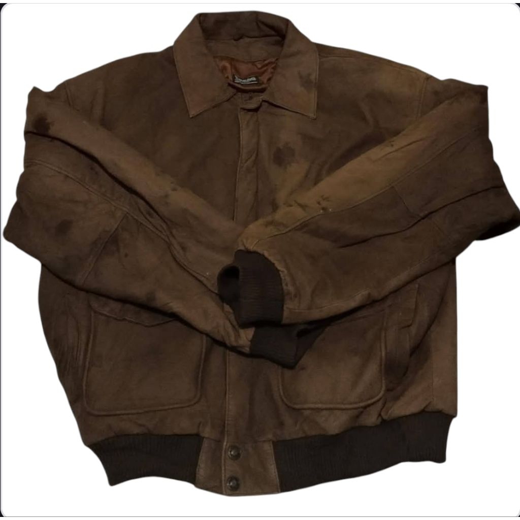 WILSONS jaket kulit pilot A2 bomber adventure bound by wilson not avirex schott