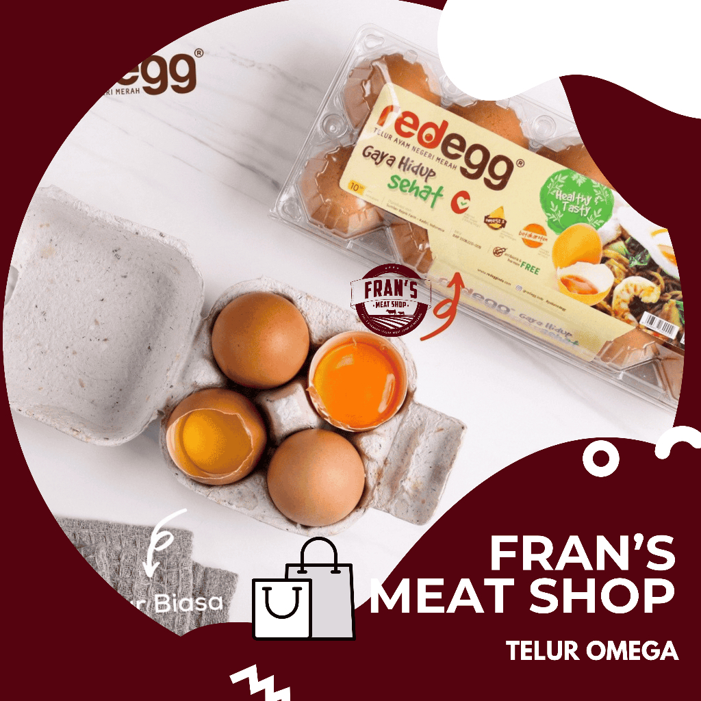 

Telur Omega Red Egg (10 Pcs)