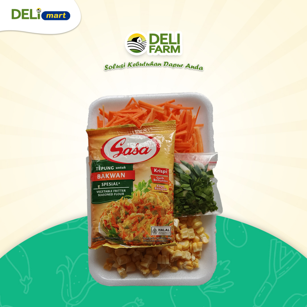 

Deli Mart [Khusus INSTAN Medan] Paketan Sayur Bakwan Jagung by Deli Farm