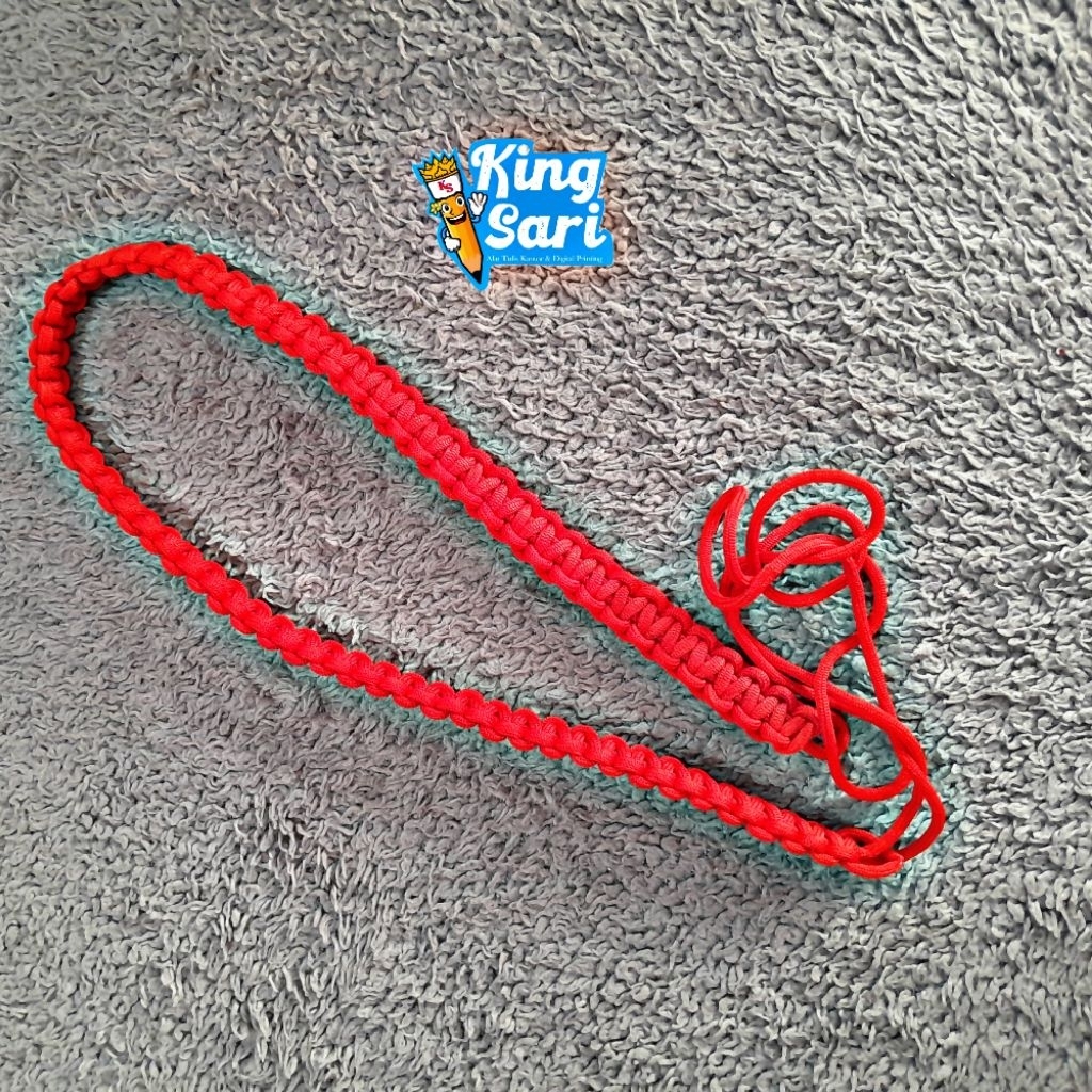 

TALI KOMANDO/TALI PELUIT/TALI KUR MERAH/TALI KUR PRAMUKA SIAGA/TALI BAHU PRAMUKA/TALI BAHU PRAMUKA WARNA MERAH/TALI KUR PRAMUKA TERMURAH/KING SARI MART PENATIH/KING SARI MART ABIANSEMAL/TOKO ATK TERMURAH DI DENPASAR BALI/TOKO ATK TERMURAH DI BADUNG BALI