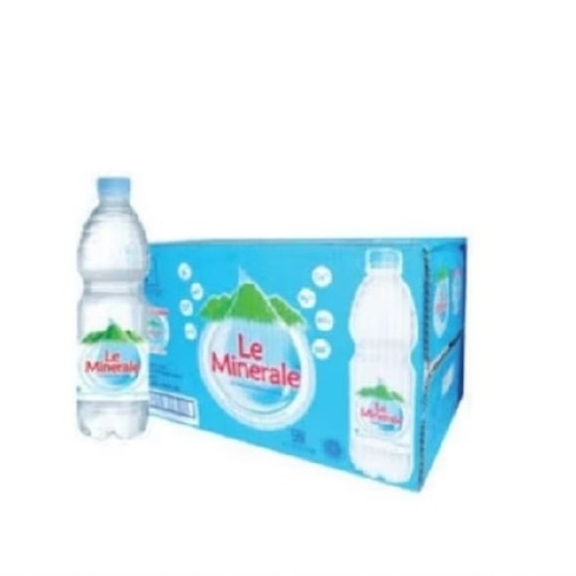 

LE MINERALE 600ML - 1 DUS ISI 24 BTL