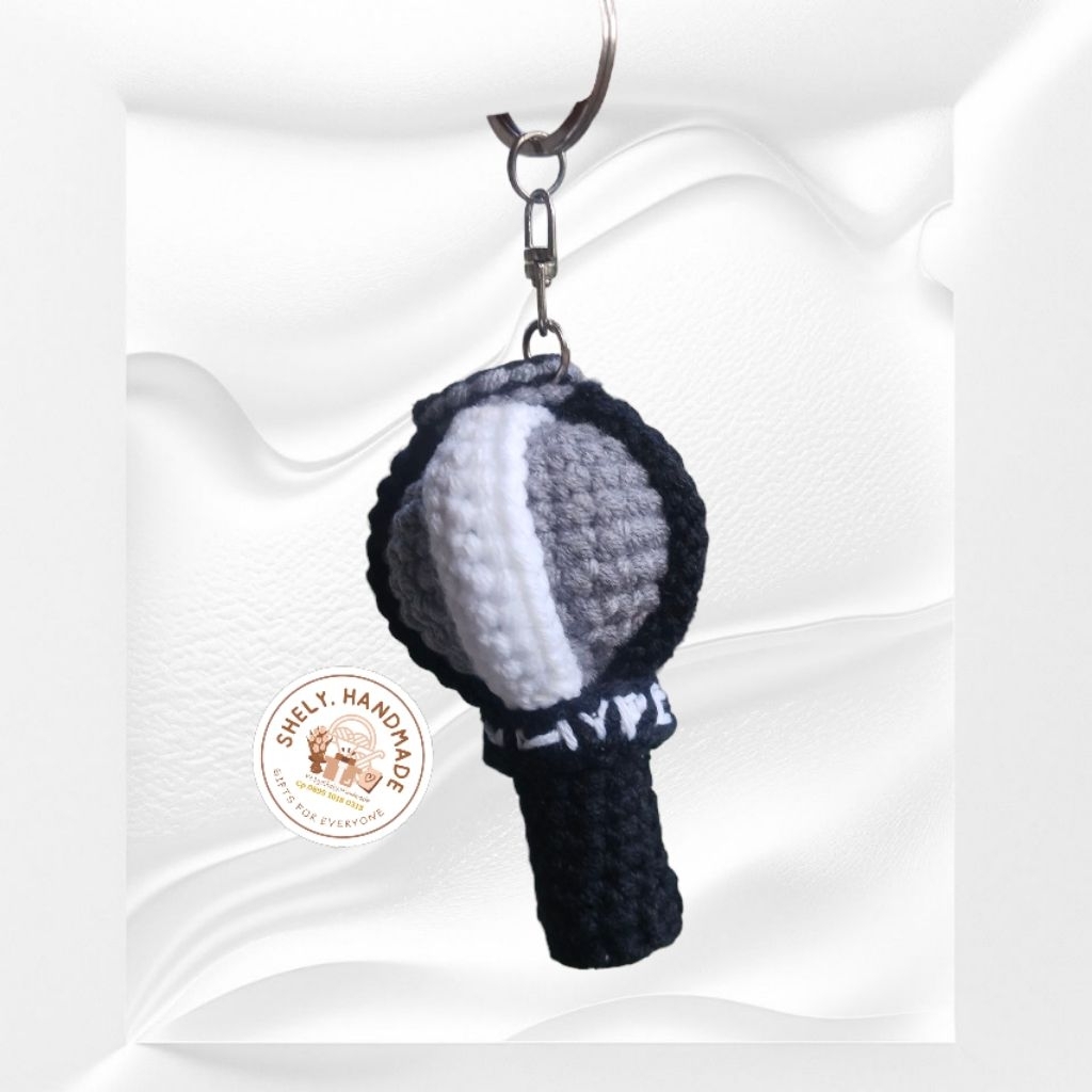 lightstick ENHYPEN crochet, keychain lightstick enhypen