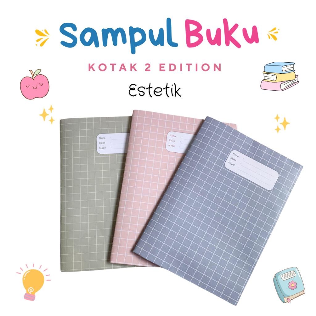 

[Kotak Edition 2] Sampul Buku Estetik | Sampul Buku Besar Bigboss Campus Kecil Sidu Kiky | Wrapping Paper