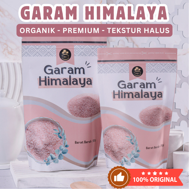 

GARAM HIMALAYA PREMIUM ASLI 100% / HIMSALT ORIGINAL / GARAM HIMALAYA HALUS ORIGINAL