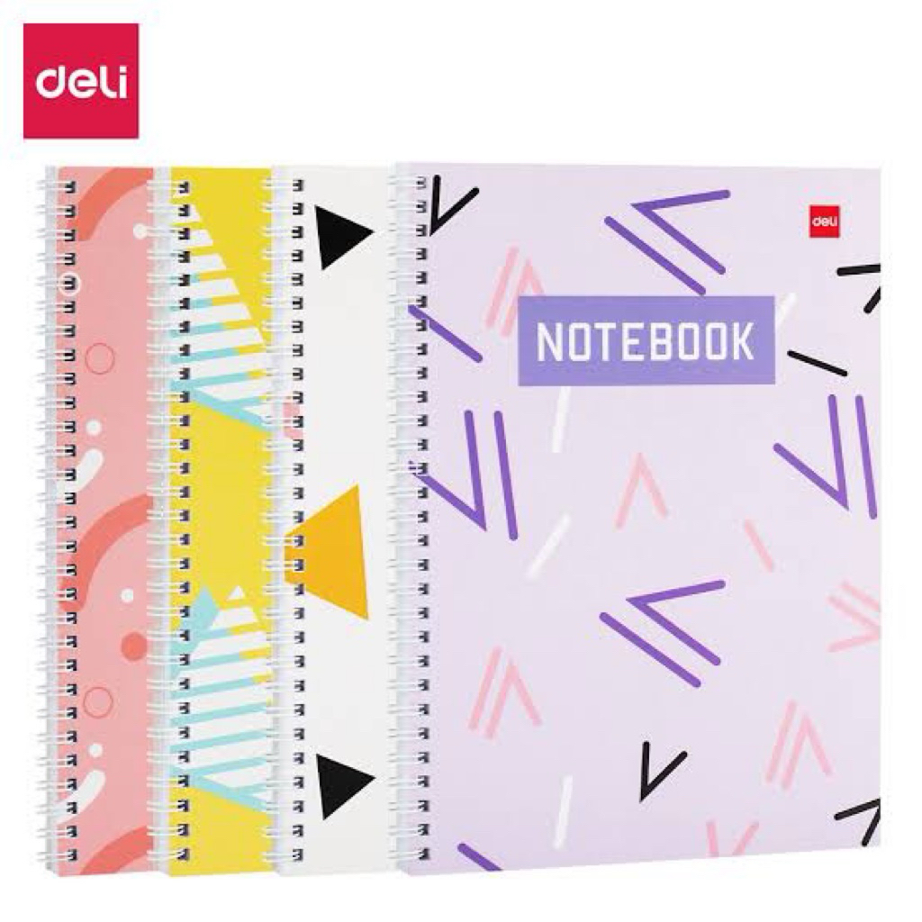 

Miniso x Deli Colorpart Notebook / buku tulis book