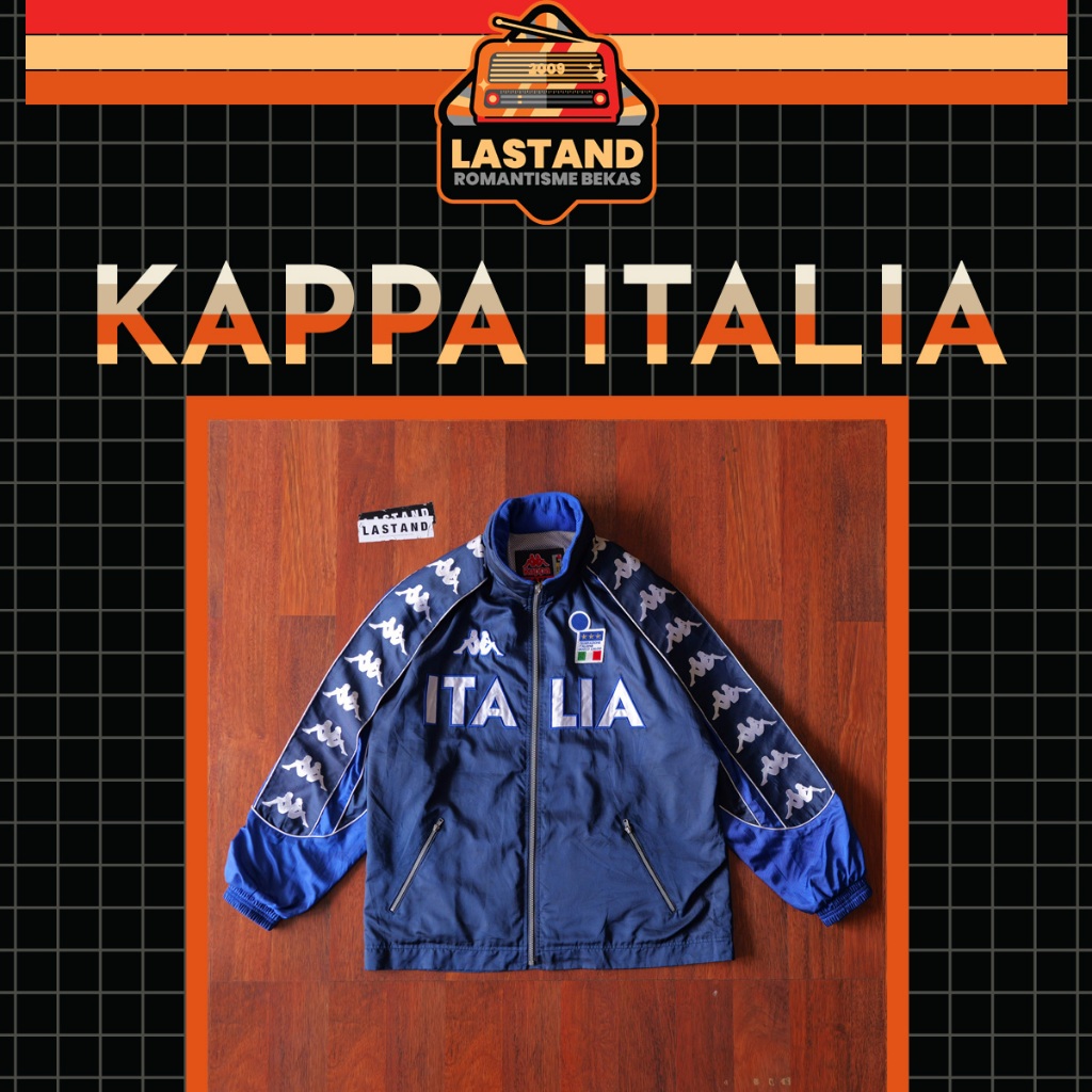 Jaket Bola Vintage ITALY Kappa 2000/2001