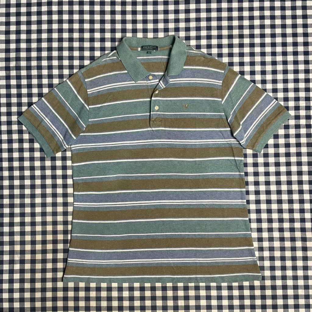 Polo Shirt / Kaos Kerah Pria LYLE & SCOTT Vintage size L