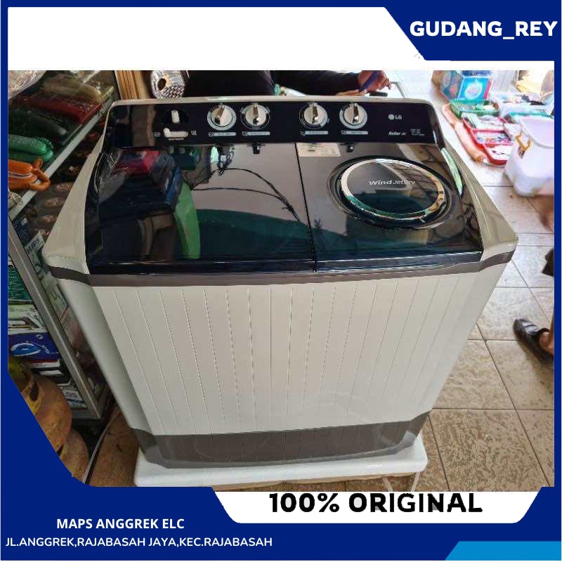 MESIN CUCI LG P1200RT 2 TABUNG 12KG / Mesin Cuci 2 Tabung LG 12 Kilogram