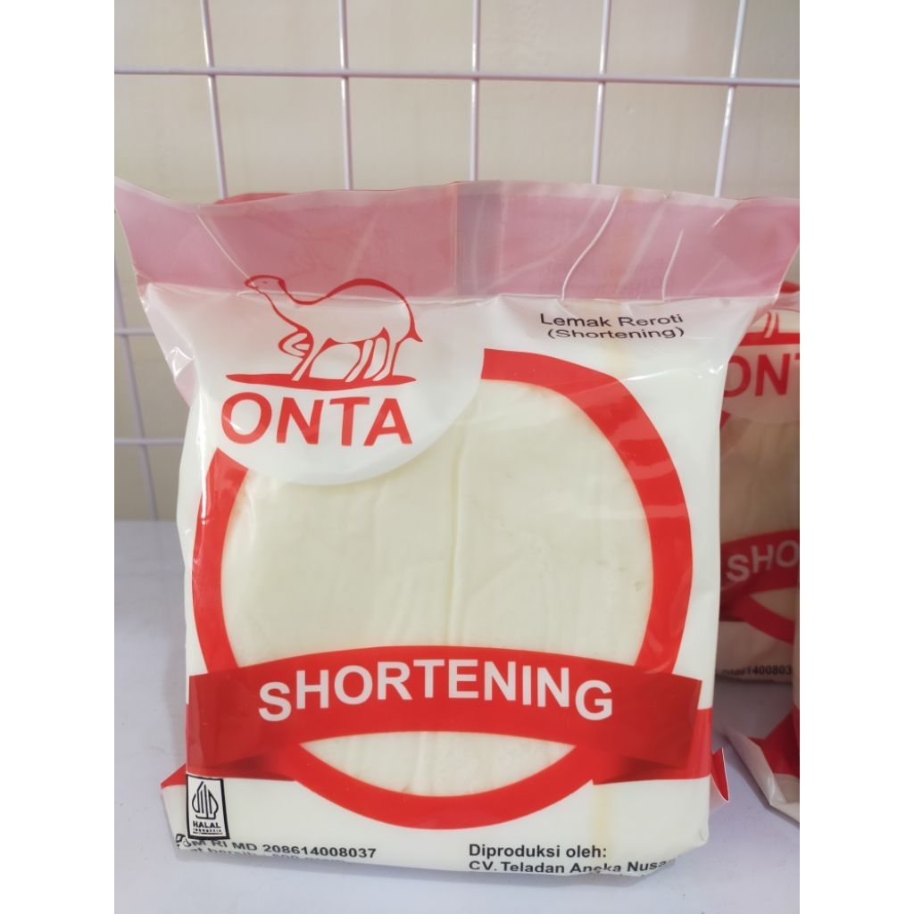

Onta Mentega Putih / Shortening 500gr