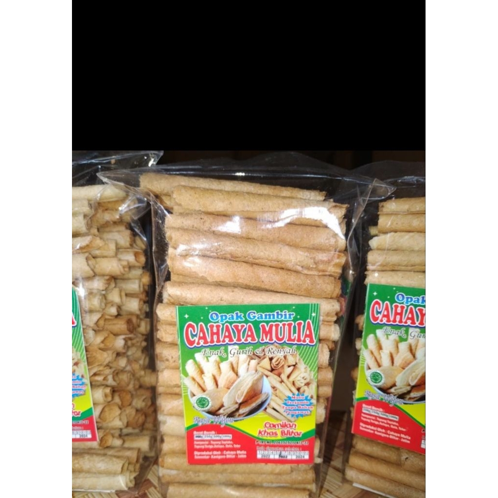 

Opak Gambir Cahaya Mulia Asli Blitar