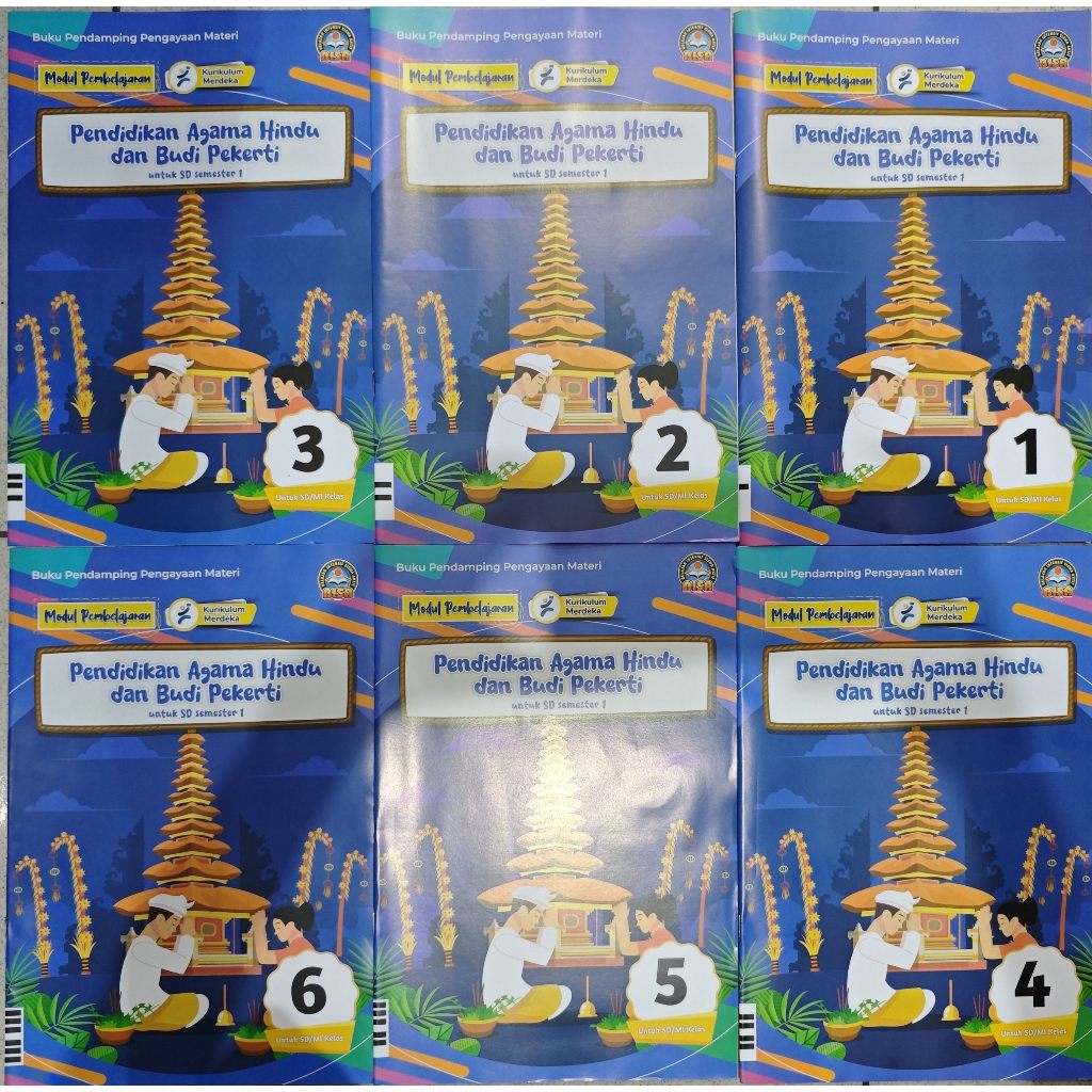 LKS BISA AGAMA HINDU KLS 1 2 3 4 5 6 SD SEMESTER 1 DWI JAYA MANDIRI