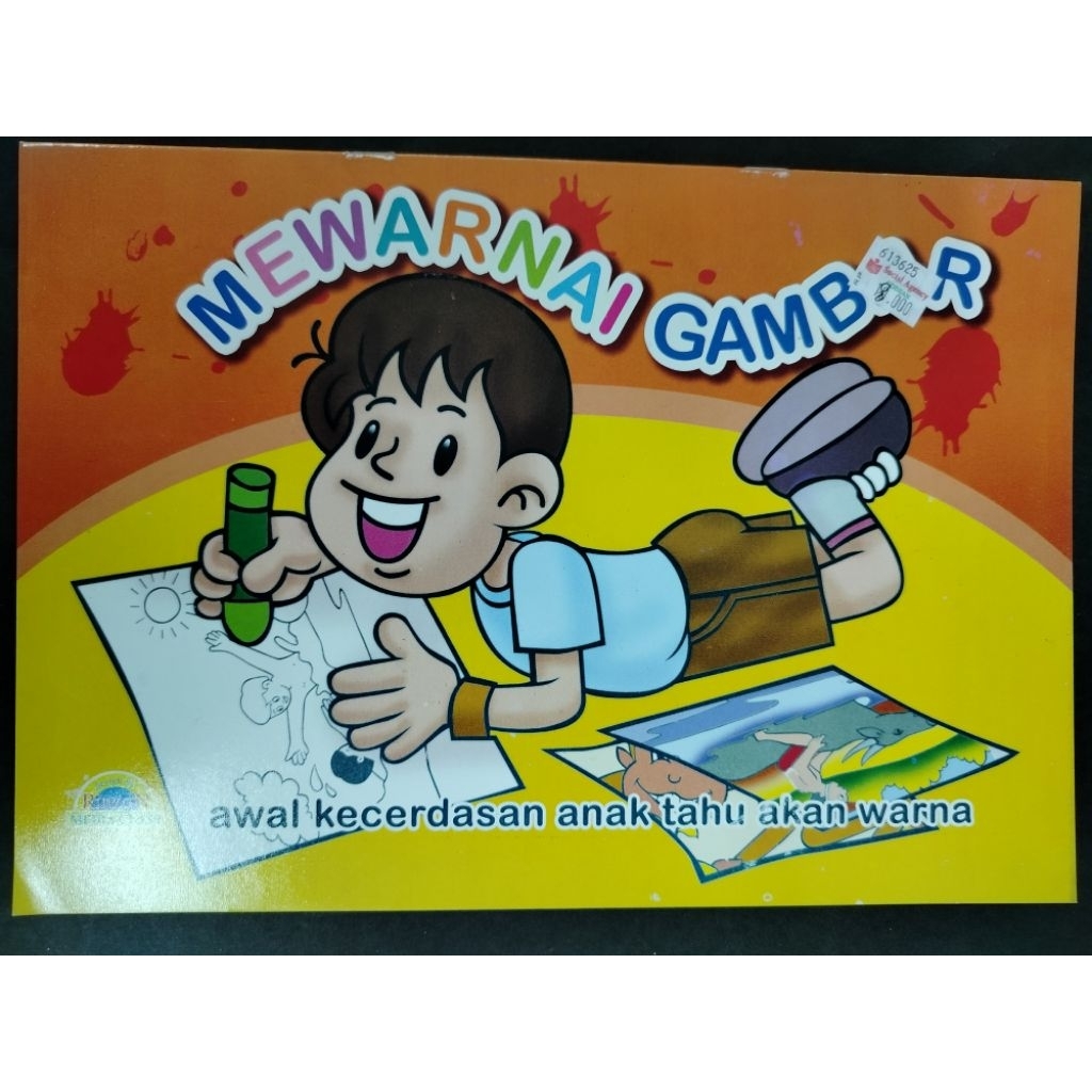 BUKU TK MEWARNAI GAMBAR (BESAR), RINZON