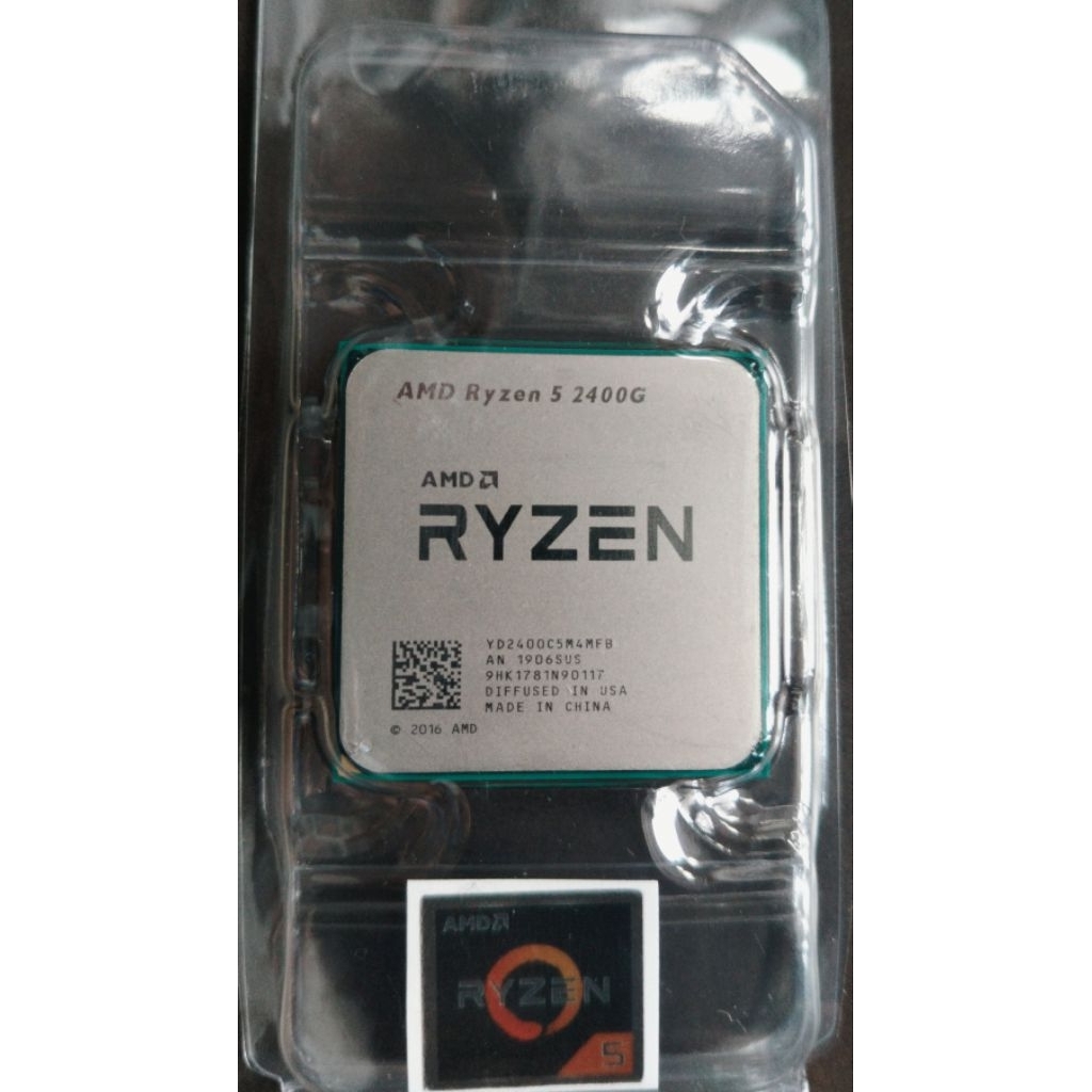 AMD Ryzen 5 2400G Series Tray