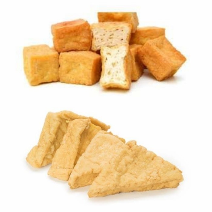 

Tahu Pong Kotak/Segitiga Tahu Kopong isi 10 pcs