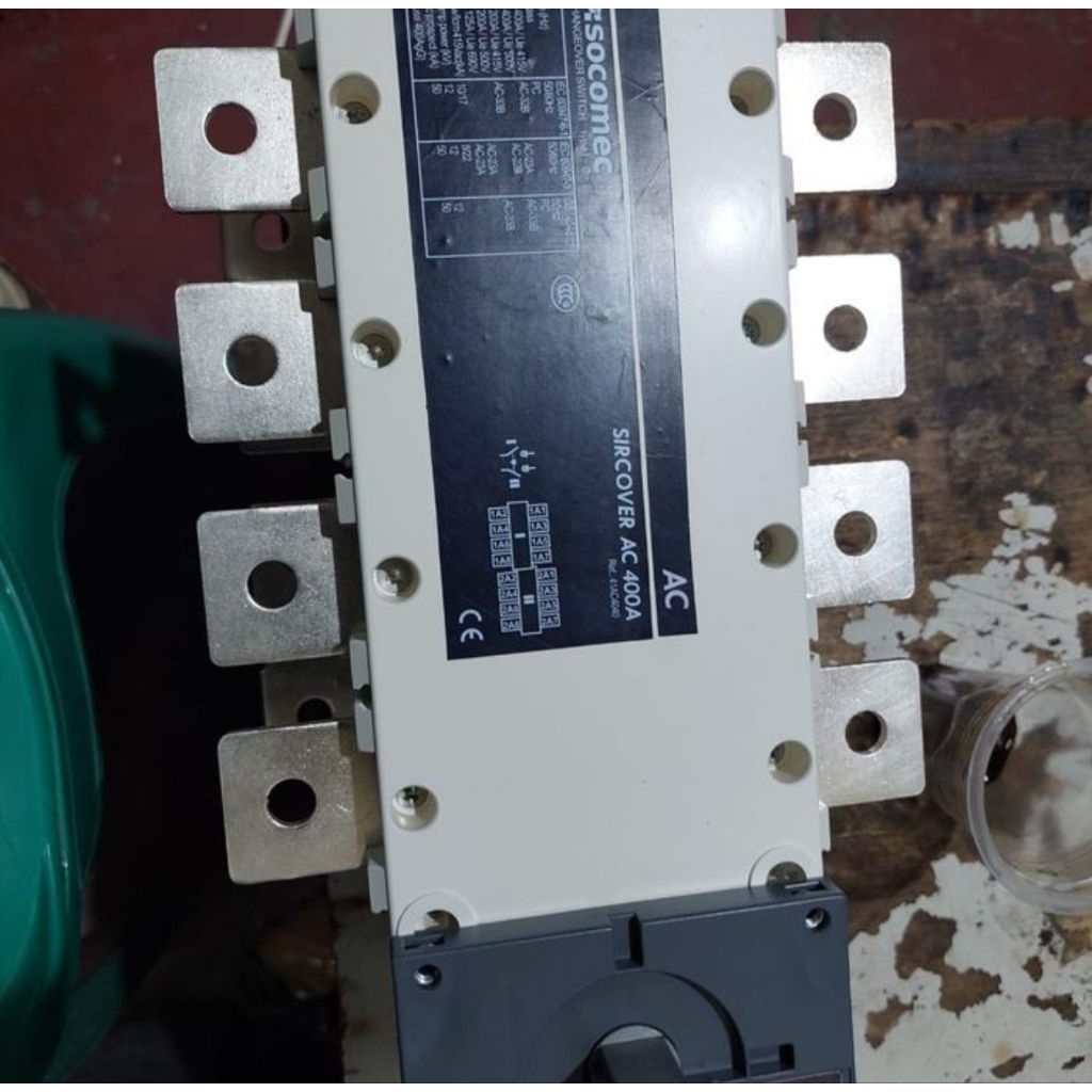 Cos 400A 4P(1-0-2) PLN jenset socomec