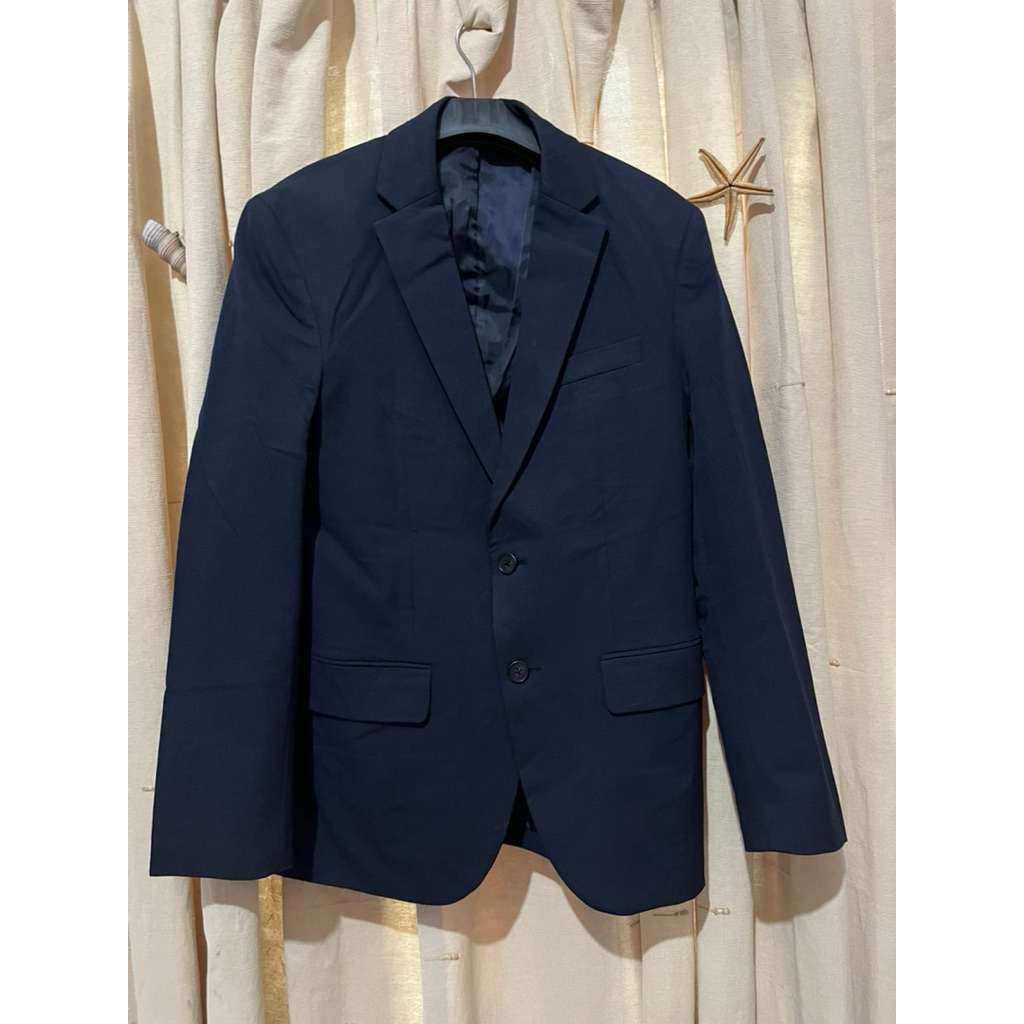Blazer Pria Brand Musinsa Standartd Warna Navy