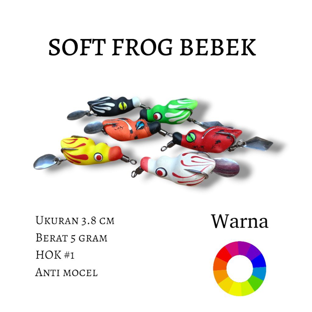 SOFT FROG BEBEK 3.8 CM
