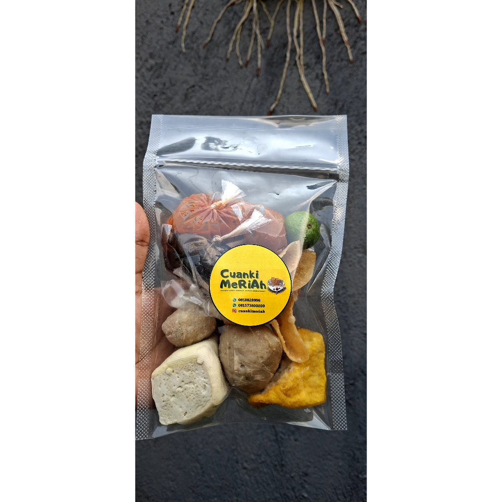 

Cuanki Meriah Instan Bandung Bakso Tahu Siomay Enak Lezat