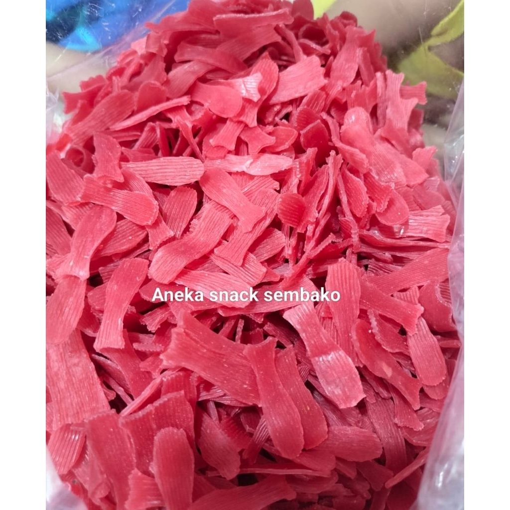 

[ Termurah ] 1kg Kerupuk Ikan Mentah Rasa bawang | Kerupuk Ikan Fuji