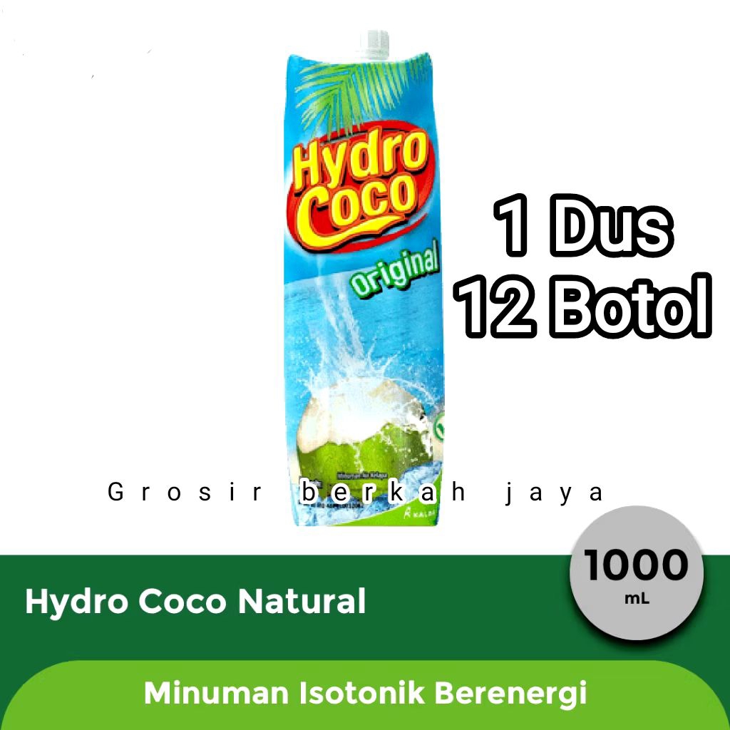 

Hydro coco 1 liter (1Dus isi 12pcs)